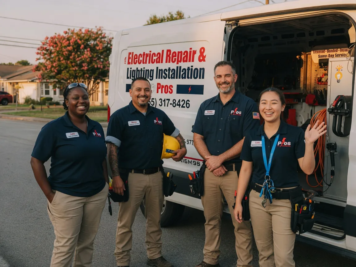 Licensed Electrician company in Weinert, TX